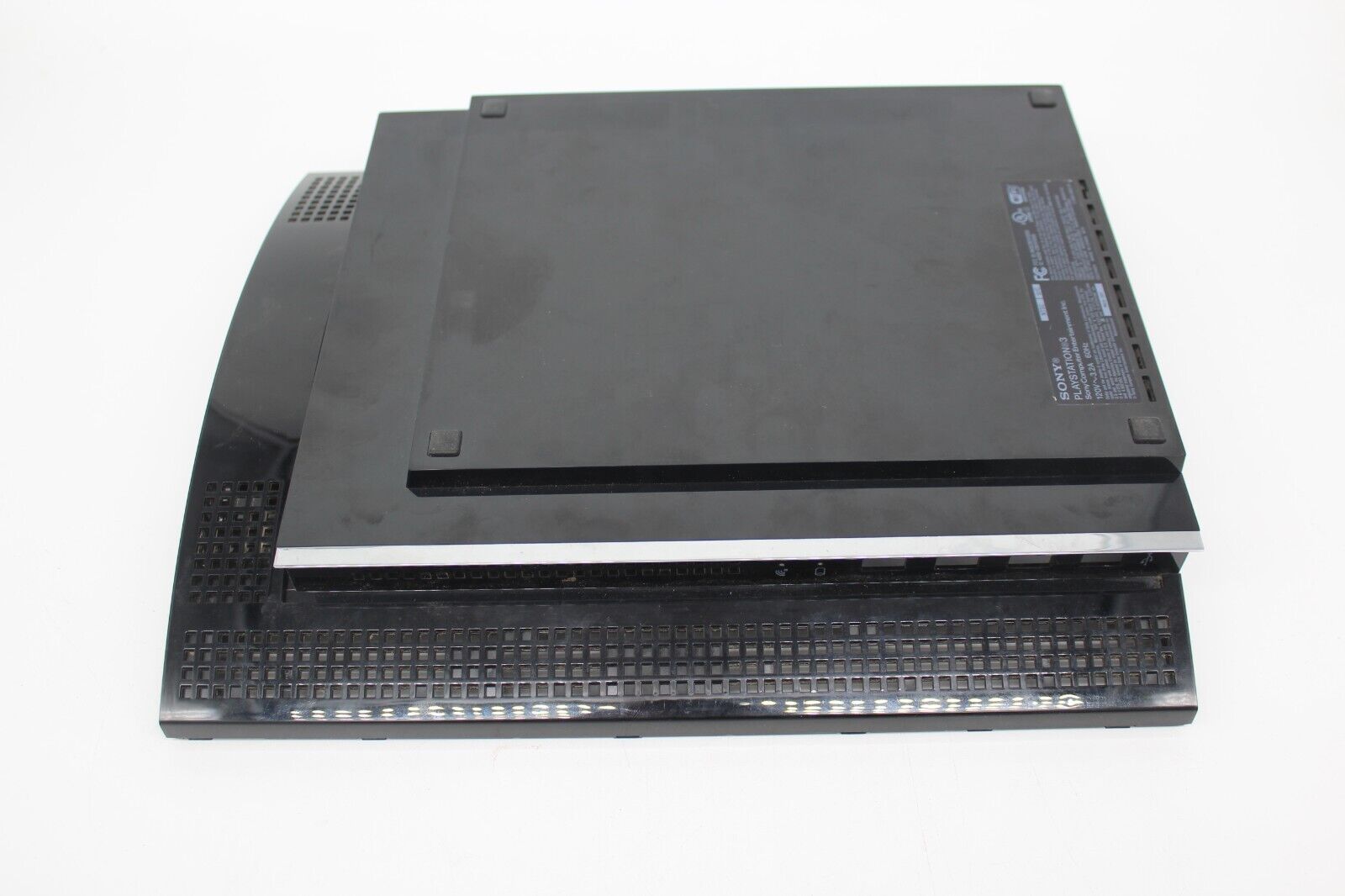 PS3 CECH A01 E01 Bottom Case PlayStation 3 Housing Backwards Compatible 4 USB