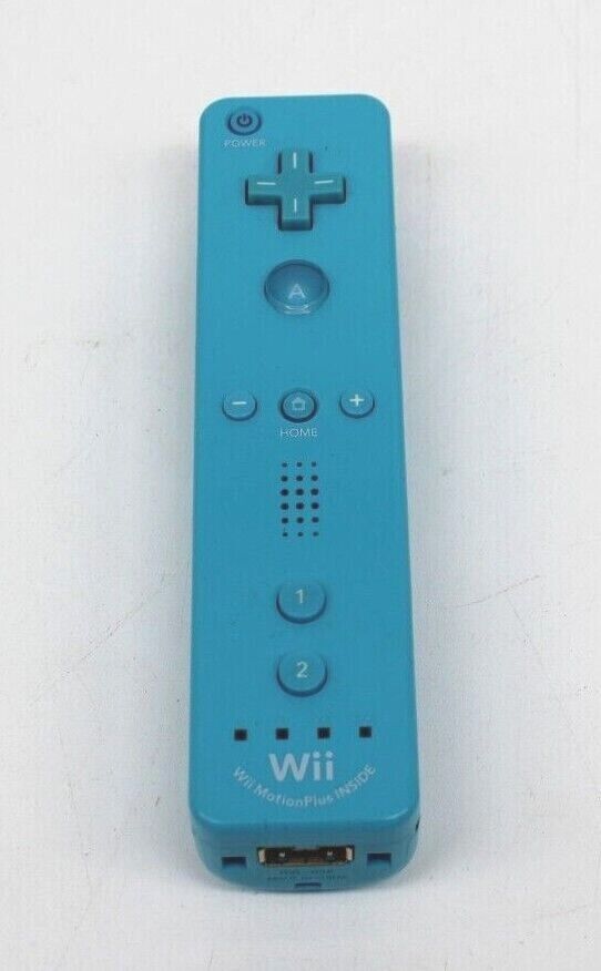 Nintendo Wii Controller RVL-036 OEM Wii Remote Motion Plus Pink Blue Red Black