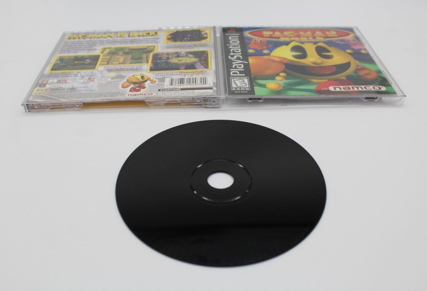 Pac-Man World 20th Anniversary PS1 PlayStation 1 Complete Manual Tested CIB 1999