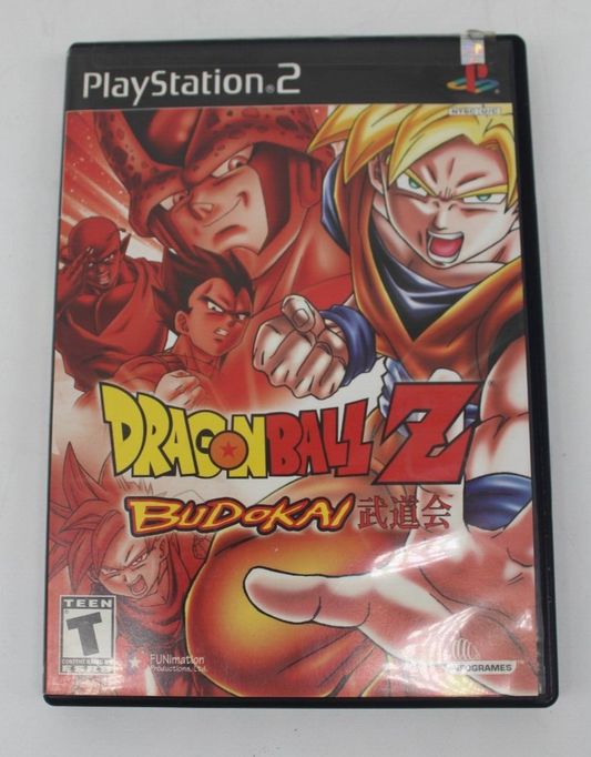 Dragon Ball Z: Budokai DBZ for Sony Playstation 2 PS2 Black Label