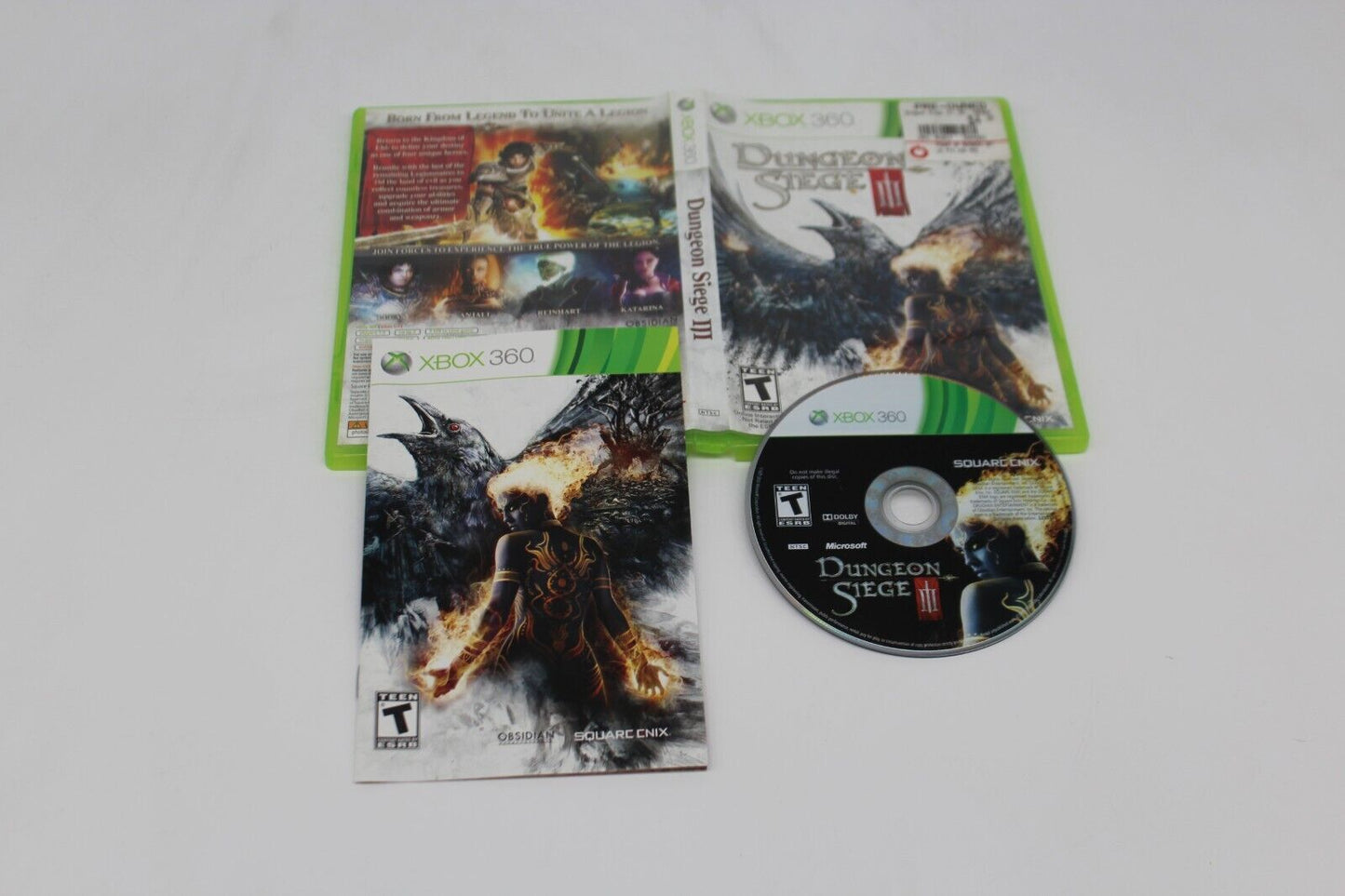 Dungeon Siege III 3 Xbox 360 Complete CIB