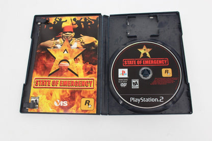 State of Emergency (Sony PlayStation 2 PS2, 2002, Black Label) Complete in Box