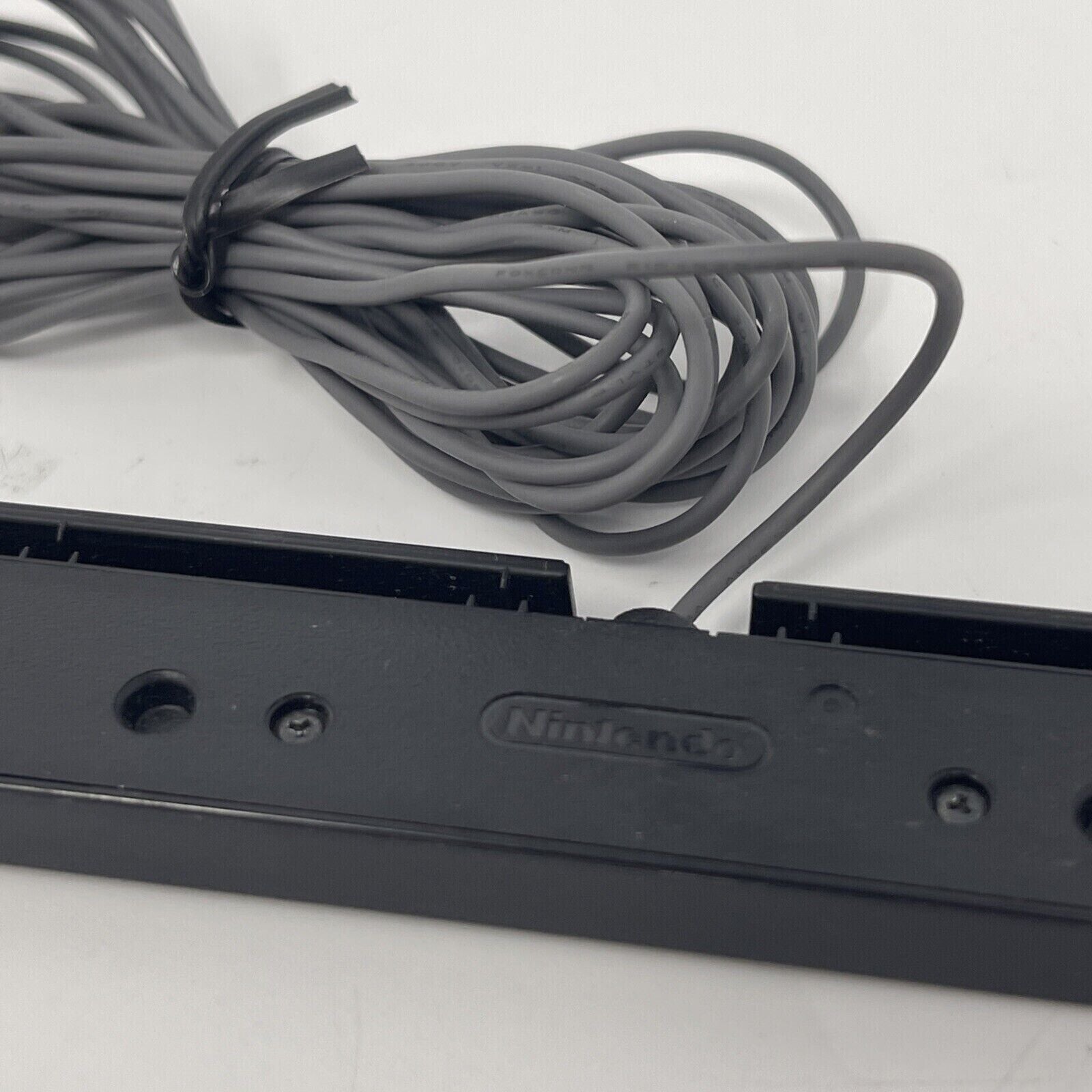 Nintendo Black OEM Sensor Bar Wired Official RVL-014 For Wii And Wii U