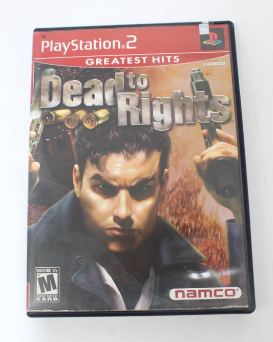 Dead to Rights (PlayStation 2, 2002) Complete Tested Working - Free Ship