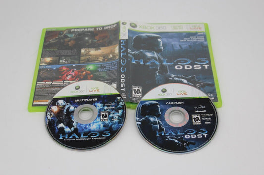 Halo 3: ODST (Xbox 360, 2009) 2 Disc Campaign , Multiplayer Complete With Manual