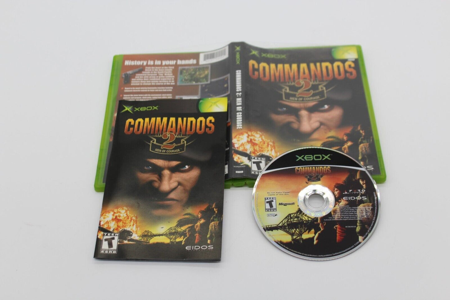 Commandos 2 (Microsoft Xbox) Complete