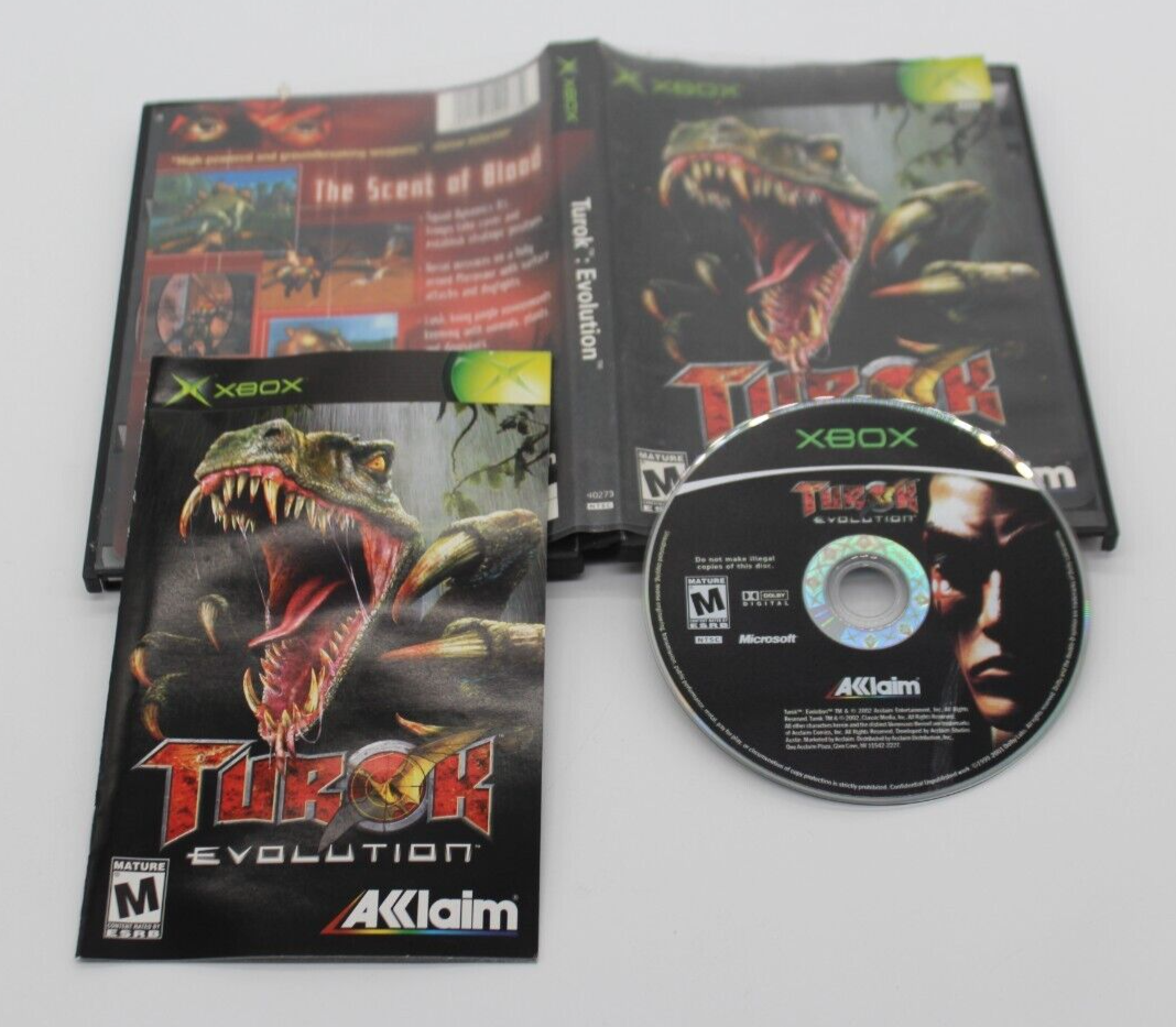 Turok Evolution Xbox Complete CIB