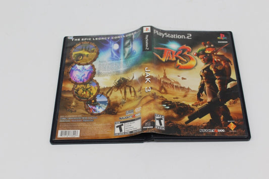 Jak 3 ( Sony PlayStation 2, PS2) Tested Complete Very Good Disc Black Label