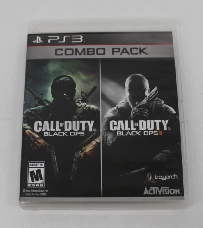 Call of Duty Black Ops 1 & 2 Combo Pack - Sony PS3 PlayStation 3 NM Complete CIB