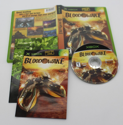 Blood Wake (Microsoft Original Xbox, 2002) Complete CIB Tested Working