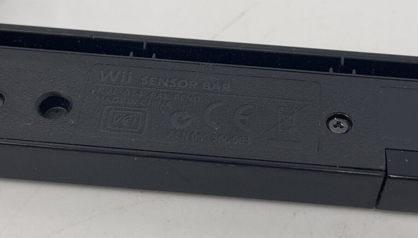 Nintendo Black OEM Sensor Bar Wired Official RVL-014 For Wii And Wii U